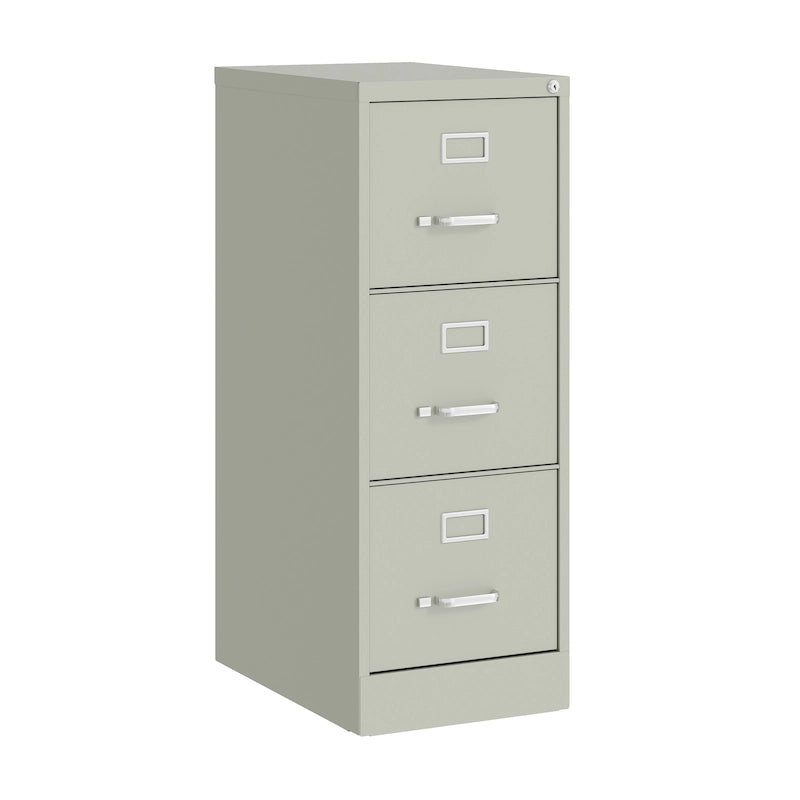 3-Drawer Deep Vertical File Cabinet for Letter-Width Files