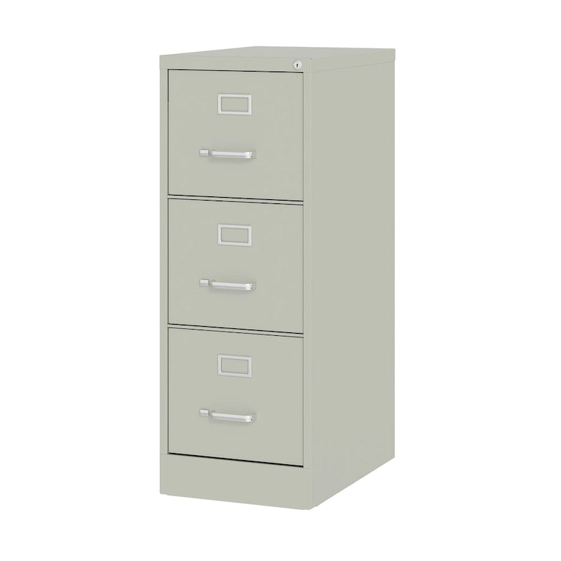 3-Drawer Deep Vertical File Cabinet for Letter-Width Files