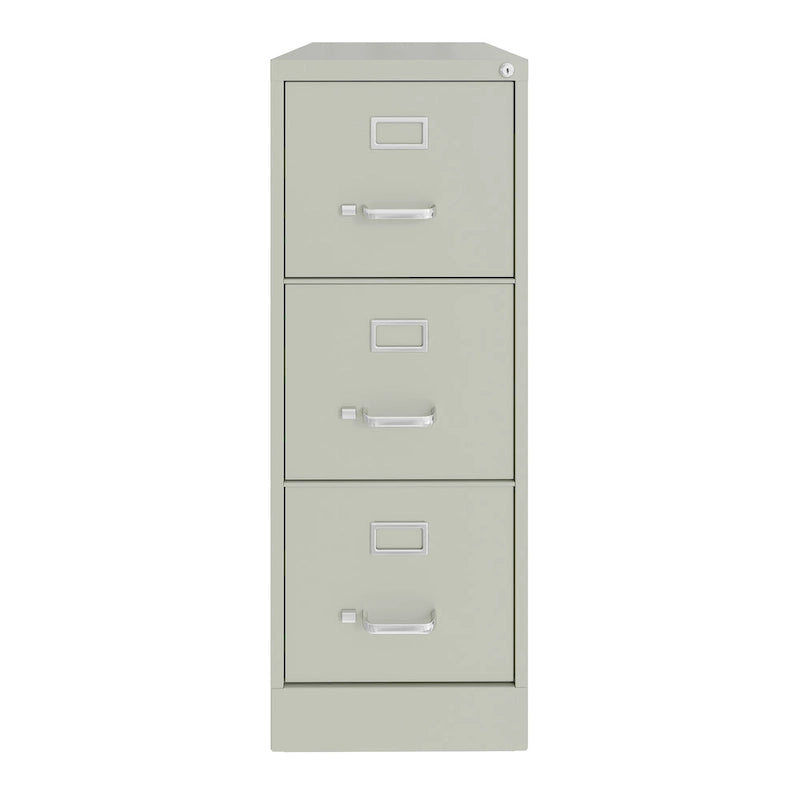 3-Drawer Deep Vertical File Cabinet for Letter-Width Files