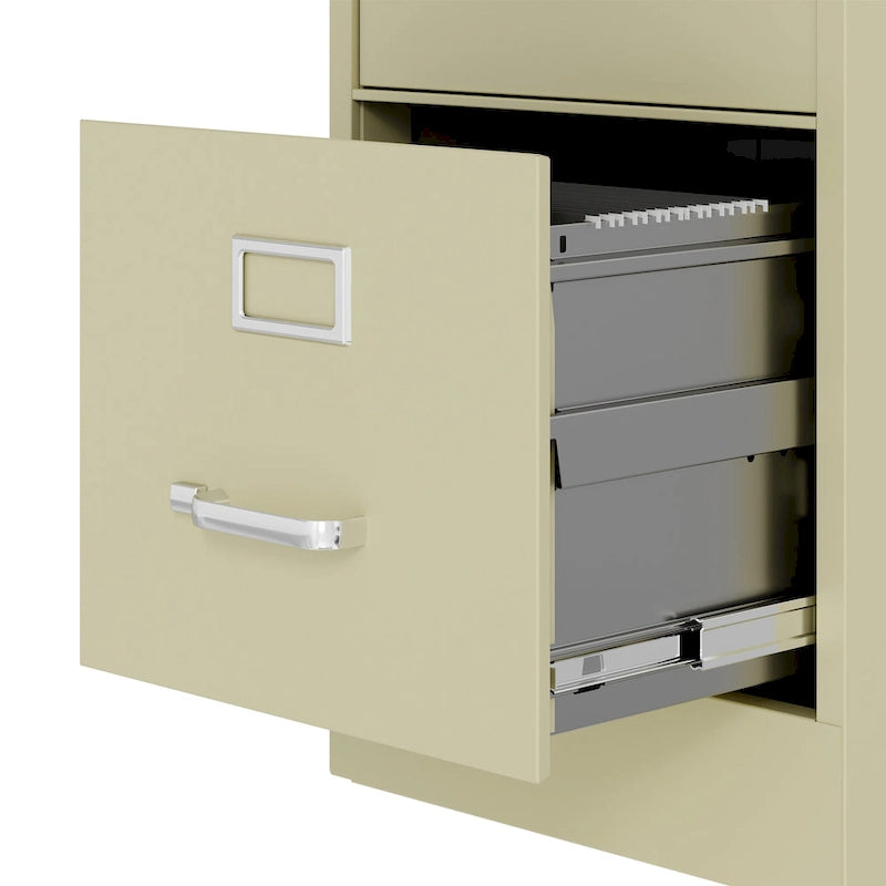 3-Drawer Deep Vertical File Cabinet for Letter-Width Files