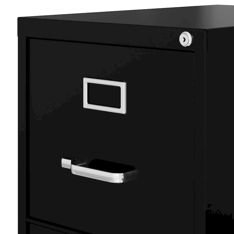 3-Drawer Deep Vertical File Cabinet for Letter-Width Files