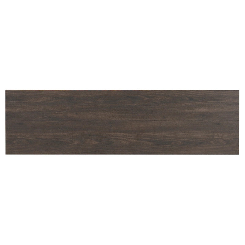58" TV Stand with Inset Electric Fireplace & Adjustable Storage