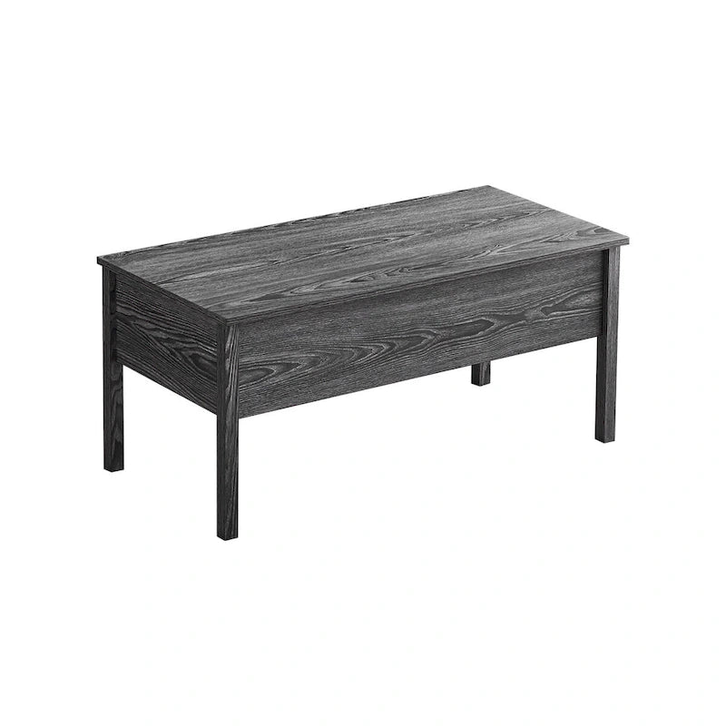 Lift Top Coffee Table with Hidden Storage Compartment & Pop-Up Desk