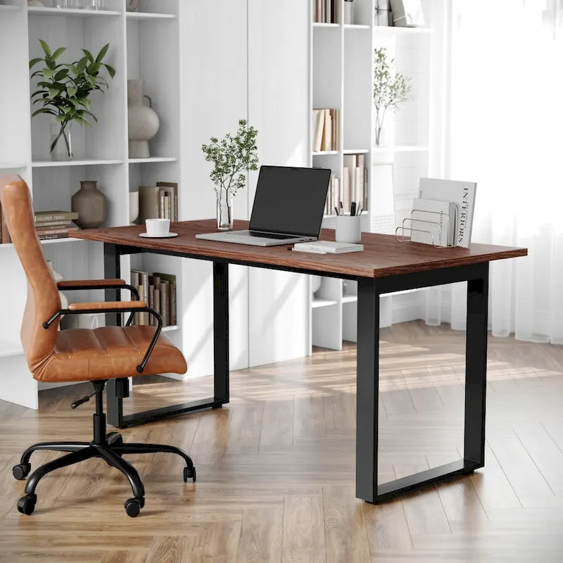 Commercial Conference Table with Laminate Top & Heavy-Duty U-Frame Base