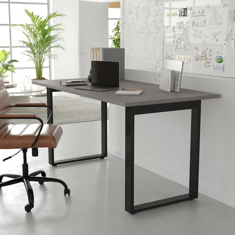 Commercial Conference Table with Laminate Top & Heavy-Duty U-Frame Base