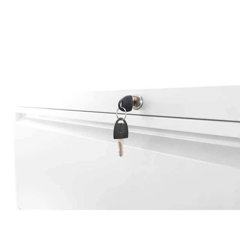 5-Drawer Steel Lateral File Cabinet with Lock